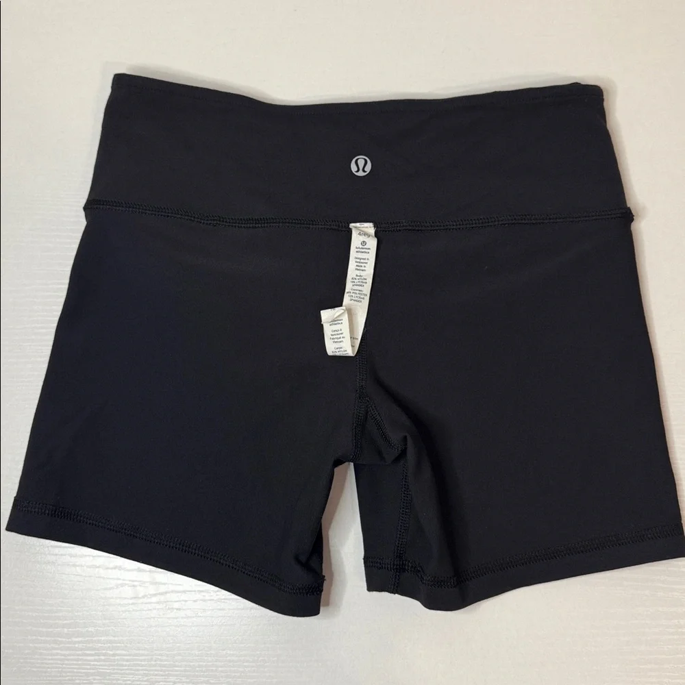 Lululemon Groove Short *Full-On Luon (Regular) - Black / Wi14 Quilt 5